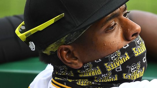 Hayes making 'real nice progress,' not ready to be activated taken at PNC Park (Pirates)